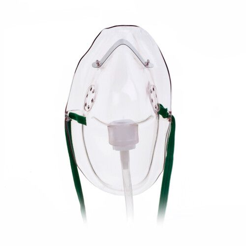 Mascarilla de oxígeno alargada de concentración media con tubo de 210 cm Mascarilla de oxígeno alargada de concentración media con tubo de 210 cm