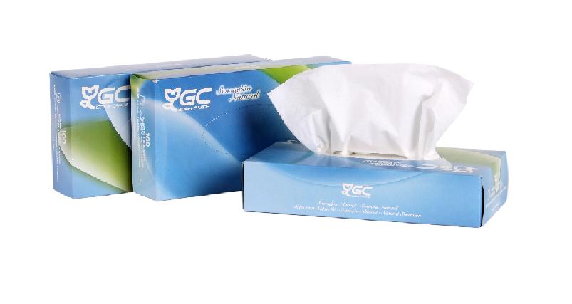 Pañuelos faciales papel tissue - caja 100 - Grup Berca Distribucions
