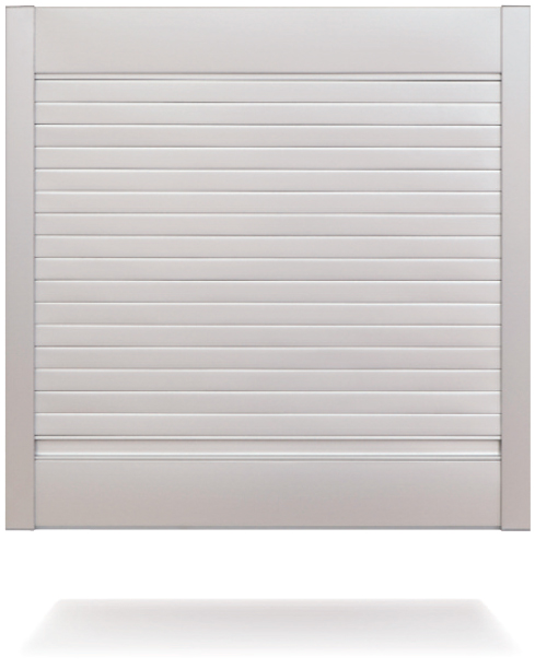 Armario alto, puerta de persiana de aluminio 60 x 35 x 60 cm
