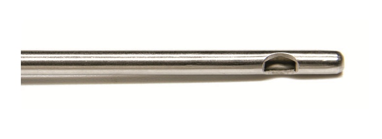 Cánula de aspiración de 1 orificio 6,5 cm x 3 mm