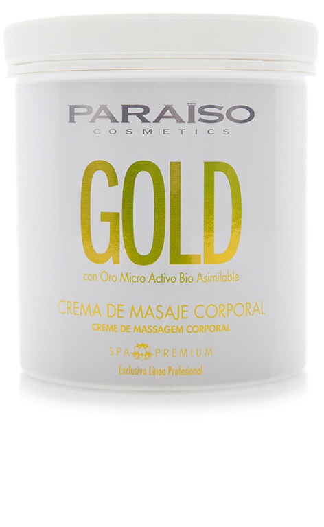 Crema de masaje corporal Gold, 1000 ml