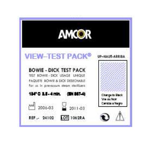 Paquete de prueba Bowie & Dick