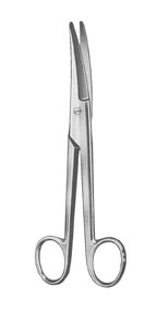 Mayo-Noble tijera curva R/R 17cm