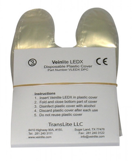 Fundas protectoras desechables para Veinlite LEDX - 50 unidades