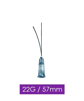 Microcánula flexible Magic Needle 22G x 57 mm. Caja de 25 unidades Microcánula flexible Magic Needle 22G x 57 mm. Caja de 25 unidades