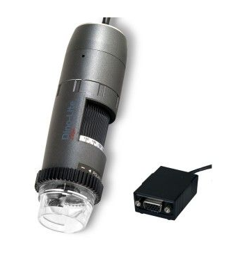 Microscopio digital Dino-Lite Edge D-Sub VGA, 1280x720, 10-140x, 60fps, LWD, LED encendido-apagado, polarizador Microscopio digital Dino-Lite Edge D-Sub VGA, 1280x720, 10-140x, 60fps, LWD, LED encendido-apagado, polarizador