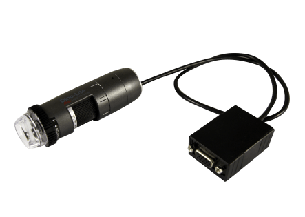 Microscopio digital Dino-Lite Edge D-Sub VGA, 1280x720, 10-140x, 60fps, LWD, LED encendido-apagado, polarizador Microscopio digital Dino-Lite Edge D-Sub VGA, 1280x720, 10-140x, 60fps, LWD, LED encendido-apagado, polarizador