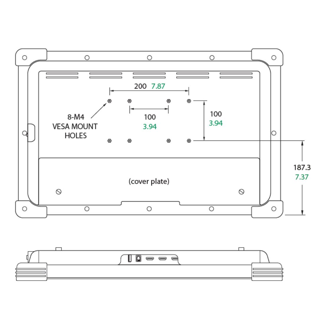 Monitor médico táctil FHD de 27" para lámpara quirúrgica Monitor médico táctil FHD de 27" para lámpara quirúrgica