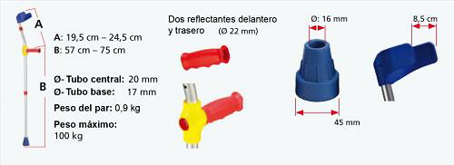 Muleta infantil Muleta infantil