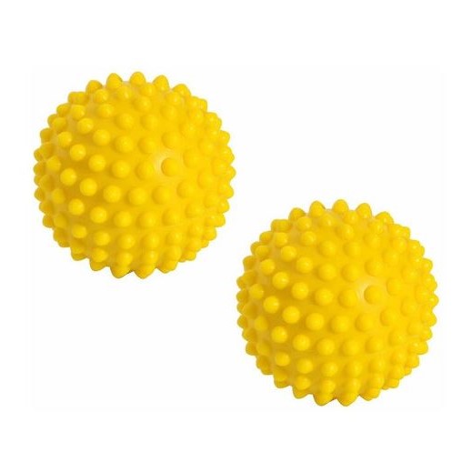Pack de dos balones inflables con relieve, 10cm de diámetro Pack de dos balones inflables con relieve, 10cm de diámetro