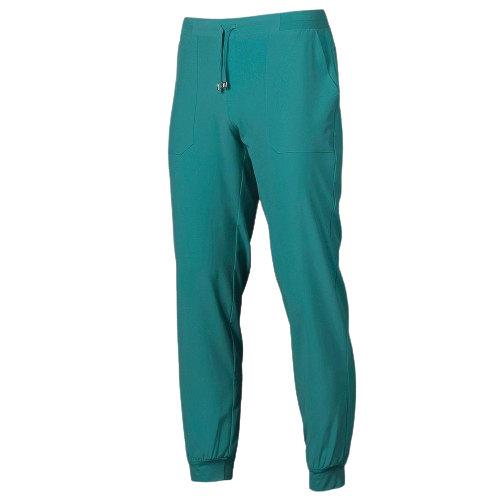 Unisex jogger-style pants. Various colors and sizes.