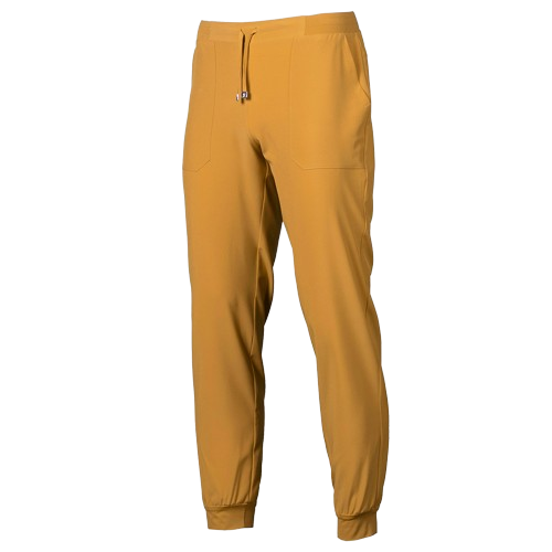 Unisex jogger-style pants. Various colors and sizes.