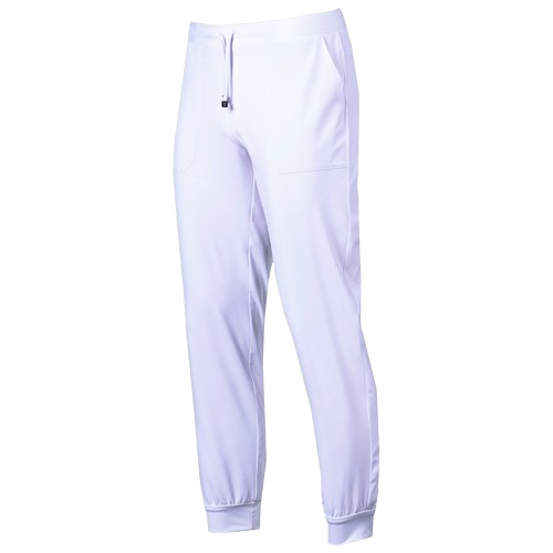 Unisex jogger-style pants. Various colors and sizes.