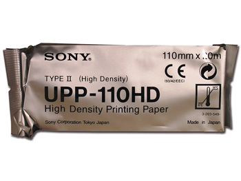 Papel Sony UPP-110HD 110 mm x 20 m. Caja de 10 rollos Papel Sony UPP-110HD 110 mm x 20 m. Caja de 10 rollos