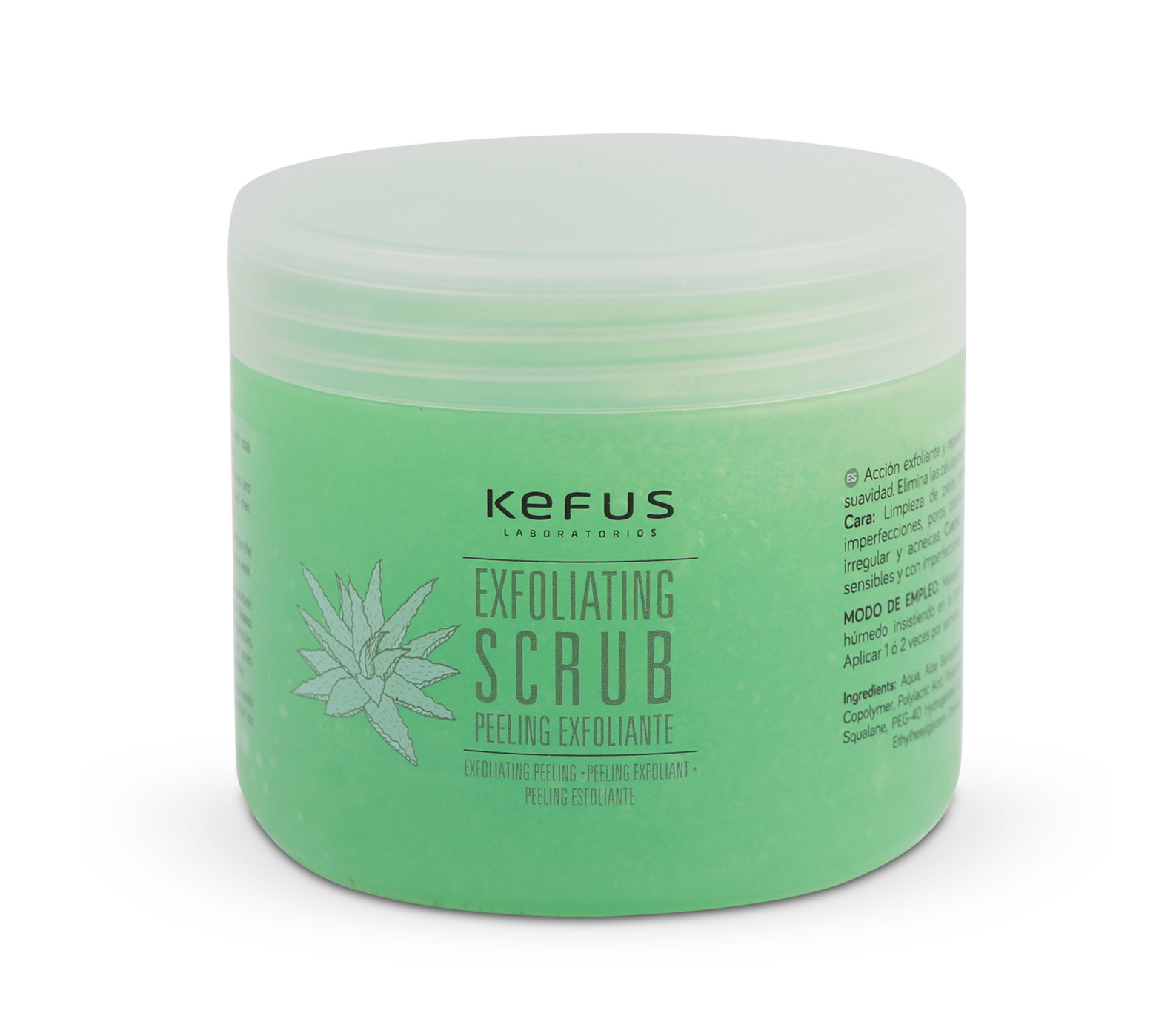 Peeling exfoliante Kefus. Tarro de 500 ml Peeling exfoliante Kefus. Tarro de 500 ml