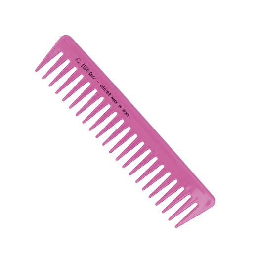 Peine batidor de 18 cm para mechas. Color aleatorio Peine batidor de 18 cm para mechas. Color aleatorio