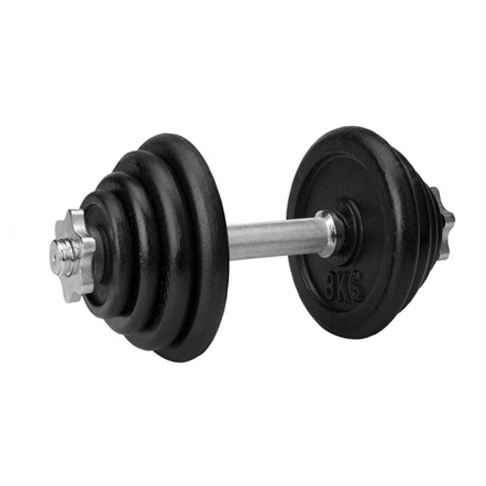 Pesa ajustable de 15kg para fitness, 8 discos Pesa ajustable de 15kg para fitness, 8 discos