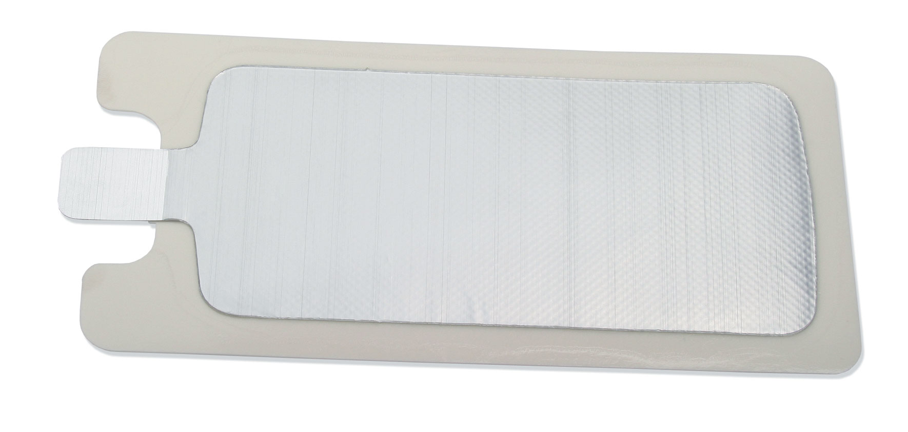 Placa desechable para adultos, de hidrogel y soporte foam, 202x101mm, conexión tab Placa desechable para adultos, de hidrogel y soporte foam, 202x101mm, conexión tab