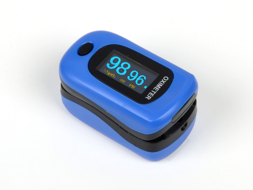Pulsioxímetro Oximeter Oxy 4. Color Azul