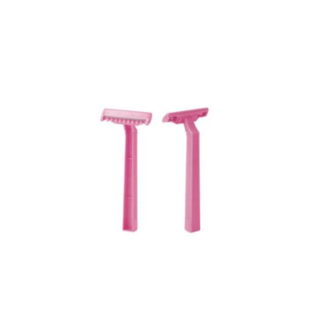 Rasuradoras desechables Pollié, color rosa. Caja de 100 unidades Rasuradoras desechables Pollié, color rosa. Caja de 100 unidades