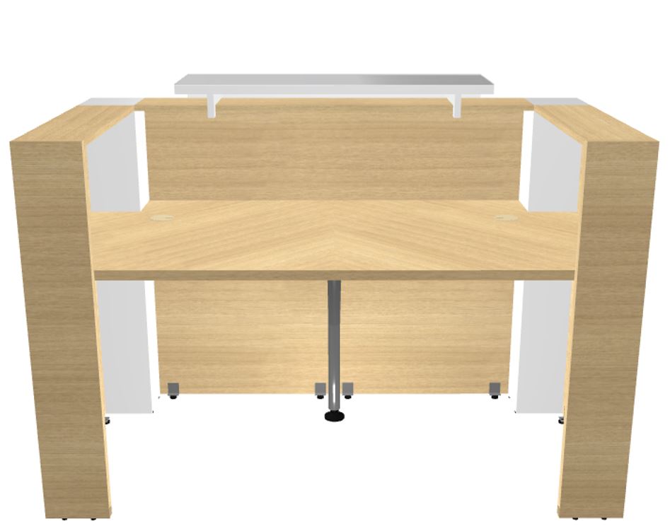 Recepción de diseño ART dos módulos, 164x90.5x115.9cm. Varias opciones Recepción de diseño ART dos módulos, 164x90.5x115.9cm. Varias opciones