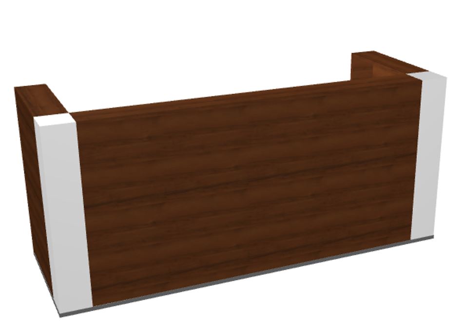 Recepción de diseño ART tres módulos, 244x84.8x109cm. Varias opciones Recepción de diseño ART tres módulos, 244x84.8x109cm. Varias opciones