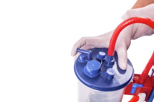 Recipiente externo para bolsa de aspiración MED-SOFT de 1,5L Recipiente externo para bolsa de aspiración MED-SOFT de 1,5L