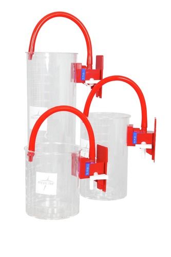 Recipiente externo para bolsa de aspiración MED-SOFT de 1,5L Recipiente externo para bolsa de aspiración MED-SOFT de 1,5L