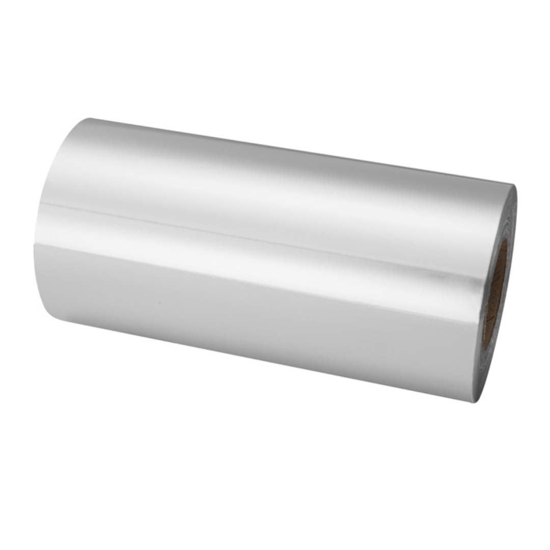 Rollo de 13 cm de papel de aluminio, color plateado. Caja de 8 unidades Rollo de 13 cm de papel de aluminio, color plateado. Caja de 8 unidades