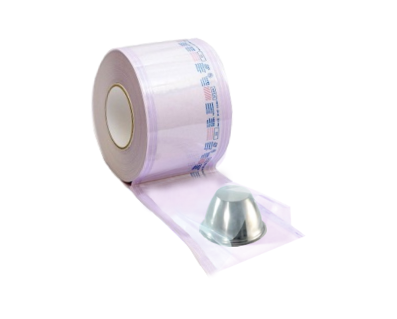 Rollo de esterilización mixto con fuelle 200mm x 50mm x 100m Rollo de esterilización mixto con fuelle 200mm x 50mm x 100m