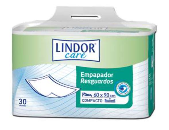 Salvacamas Lindor Care 60x90 cm con alas. Bolsa de 15 unidades Salvacamas Lindor Care 60x90 cm con alas. Bolsa de 15 unidades