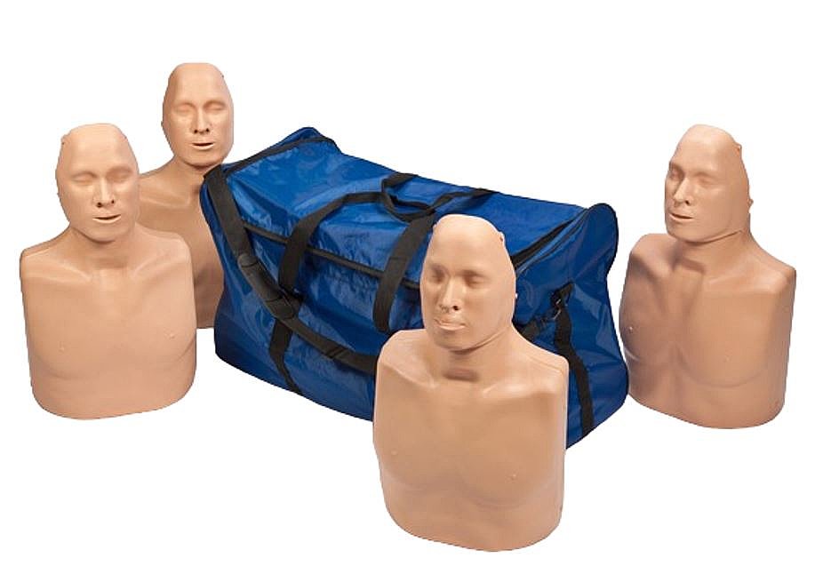 Pack OUTLET EN STOCK de 4 torsos adultos para formación RCP
