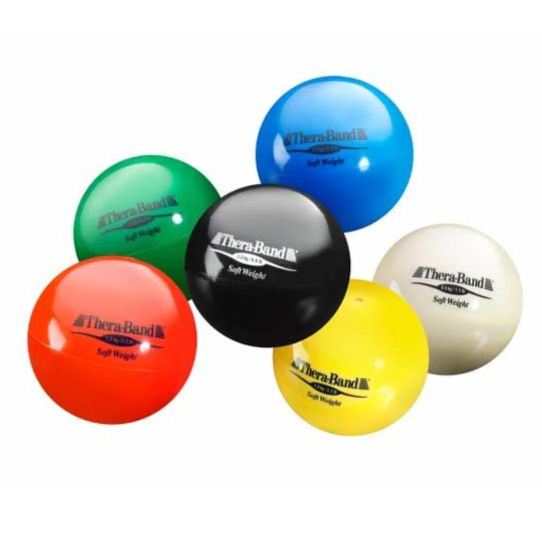 Set de 6 pelotas lastradas para rehabilitación Set de 6 pelotas lastradas para rehabilitación