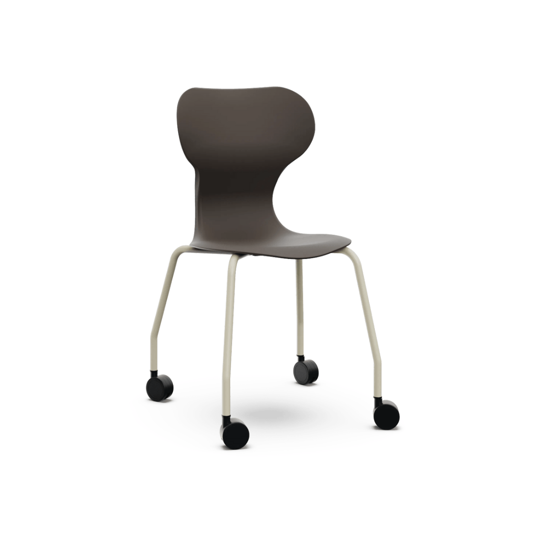 Silla ergonómica Mia con 4 patas y ruedas, 50,2 x 46,1 x 84,5 cm. Varios colores Silla ergonómica Mia con 4 patas y ruedas, 50,2 x 46,1 x 84,5 cm. Varios colores