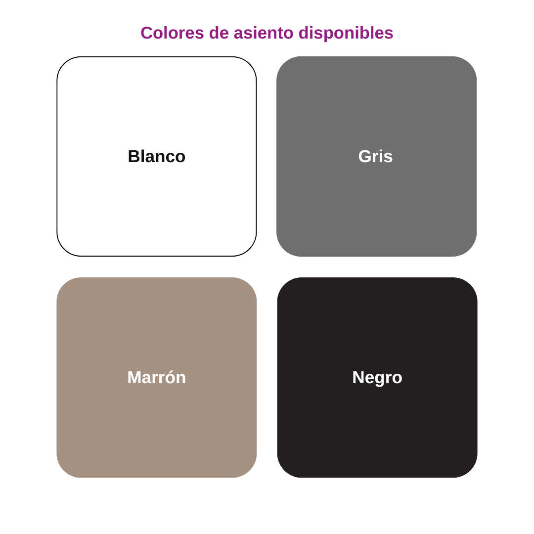 Silla ergonómica Saki con base de estrella, 63 x 56,5 x 78 cm. Varios colores Silla ergonómica Saki con base de estrella, 63 x 56,5 x 78 cm. Varios colores