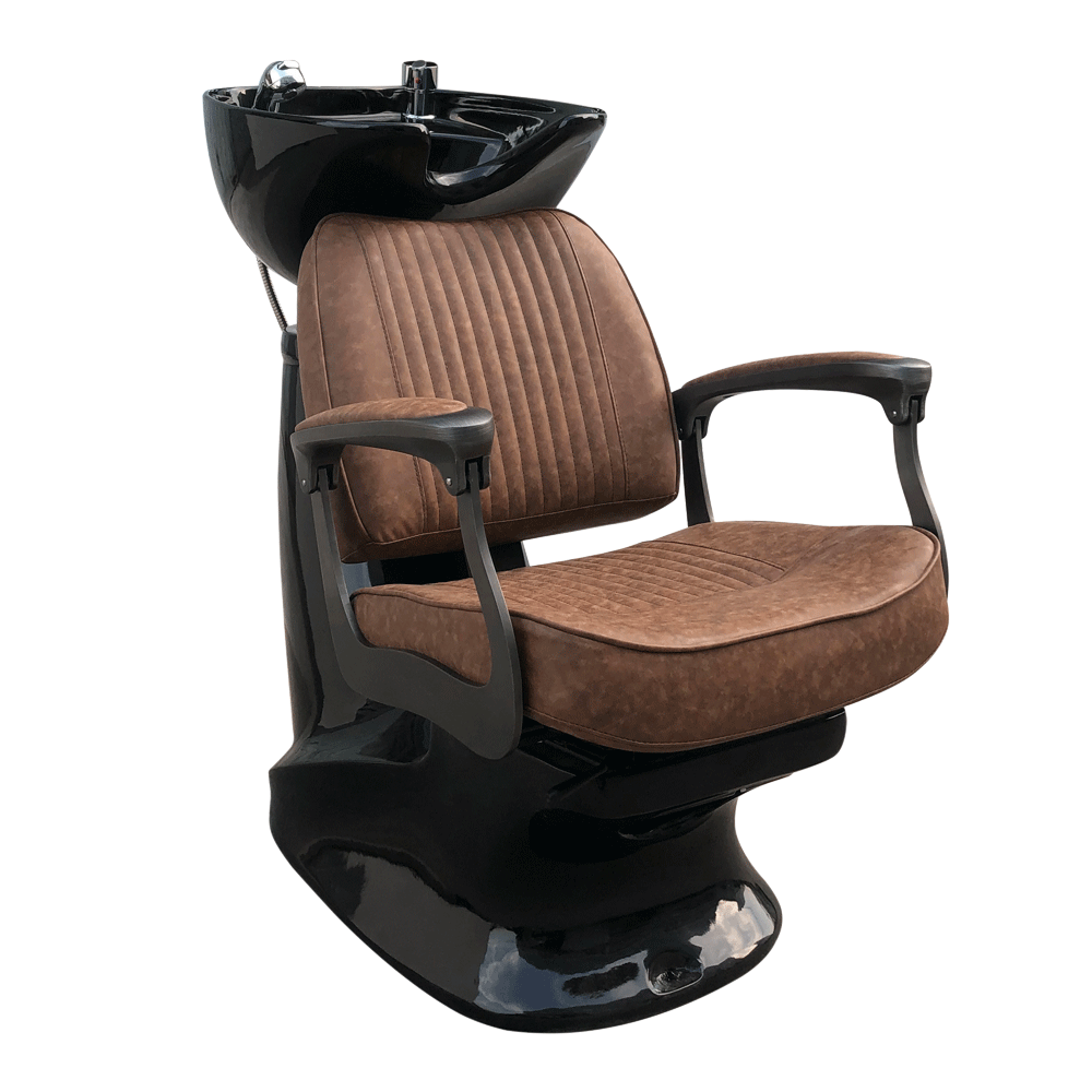Stafford vintage shampoo chair - steel. Various colors