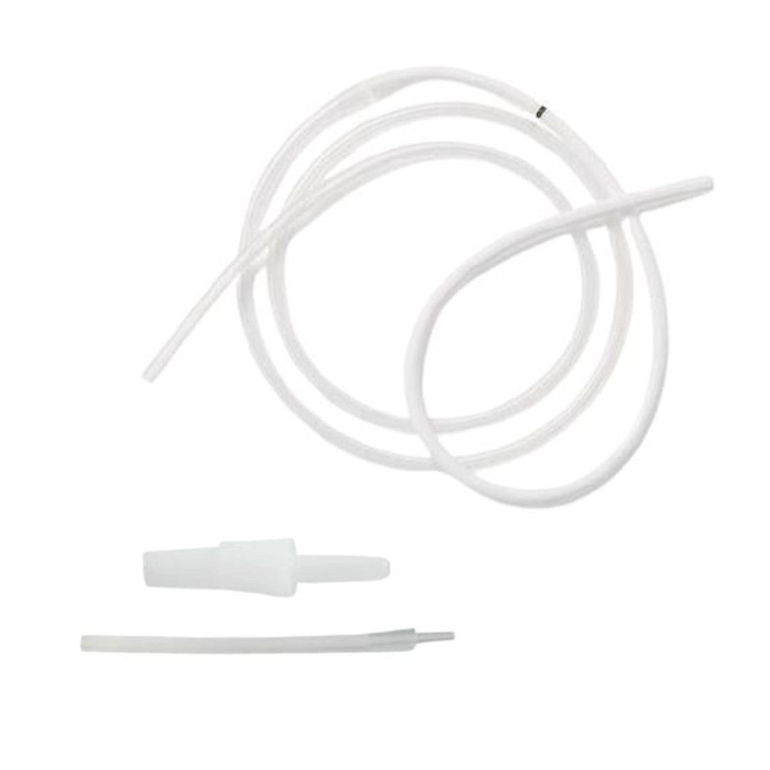Sonda de drenaje redonda ExuFlow de Medline con adaptador, 10Fr. Caja de 10 unidades Sonda de drenaje redonda ExuFlow de Medline con adaptador, 10Fr. Caja de 10 unidades