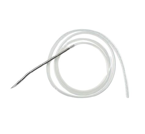 Sonda de drenaje redonda perforada Medline con trocar, 15Fr. Caja de 10 unidades Sonda de drenaje redonda perforada Medline con trocar, 15Fr. Caja de 10 unidades