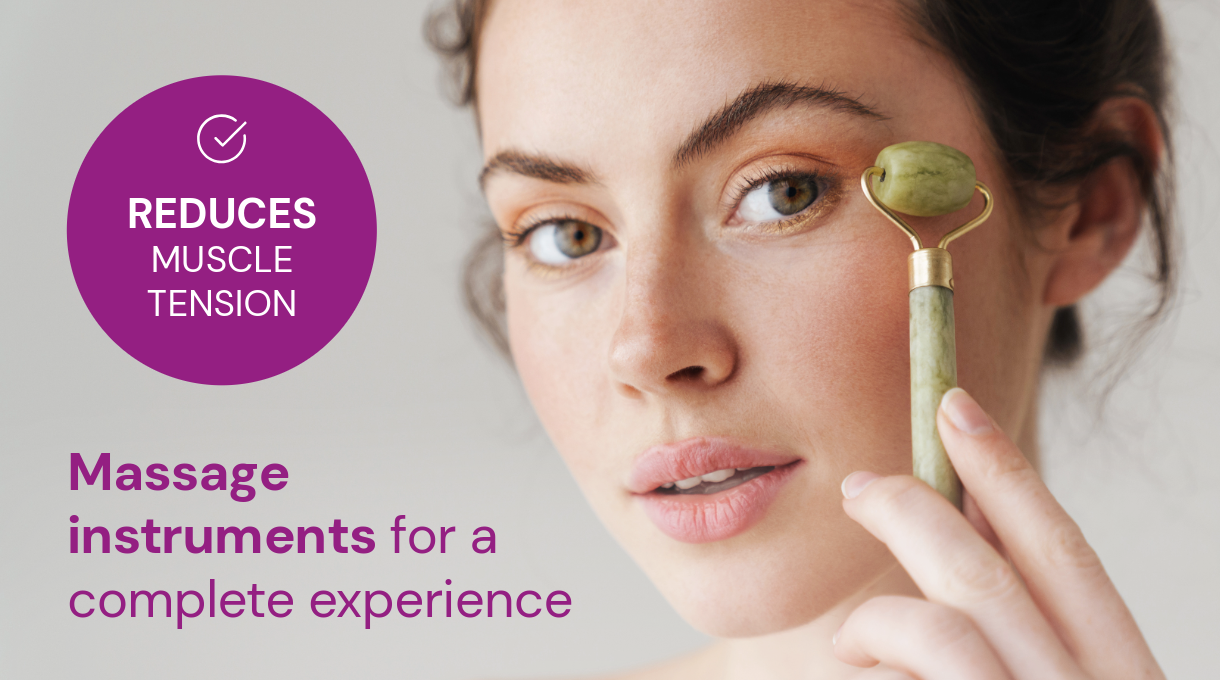Materials for massages and spa