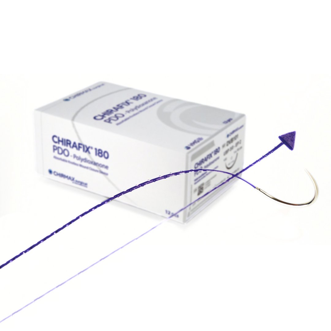 Sutura Chirafix 3/0, HR17, 15 cm. Caja 12 uds. (aguja 1/2 círculo de cuerpo redondo) Sutura Chirafix 3/0, HR17, 15 cm. Caja 12 uds. (aguja 1/2 círculo de cuerpo redondo)
