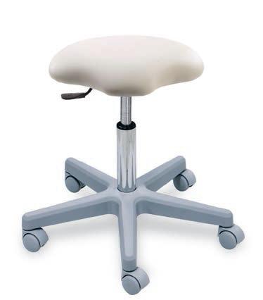 Taburete forma de sillín, para podología. Con base de plástico o de aluminio. Varios colores Taburete forma de sillín, para podología. Con base de plástico o de aluminio. Varios colores