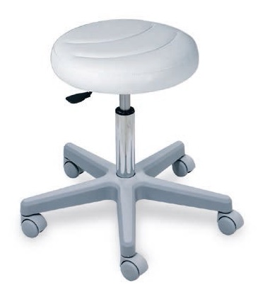 Taburete gaslift, asiento circular con base de plástico o de aluminio. Varios colores Taburete gaslift, asiento circular con base de plástico o de aluminio. Varios colores