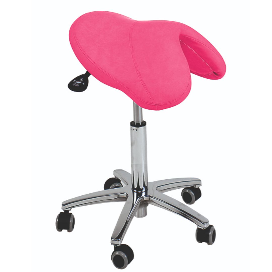 Taburete tipo pony con ajuste de altura 46-58cm mediante palanca. Varios colores Taburete tipo pony con ajuste de altura 46-58cm mediante palanca. Varios colores