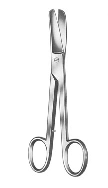 Tijera para vendajes Lorenz recta A/A, 23 cm Tijera para vendajes Lorenz recta A/A, 23 cm