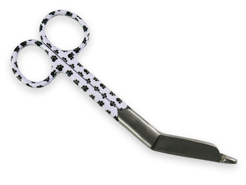 Tijeras para vendajes estampadas, 14cm de longitud. Varios modelos Tijeras para vendajes estampadas, 14cm de longitud. Varios modelos
