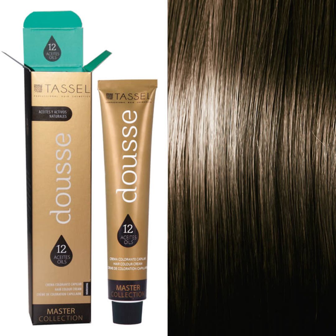 Tinte para cabello Dousse nº7.00, color rubio medio intenso. Tubo de 100 ml Tinte para cabello Dousse nº7.00, color rubio medio intenso. Tubo de 100 ml