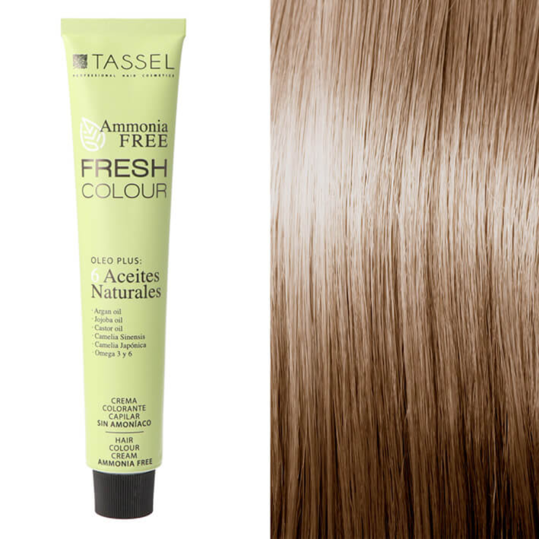 Tinte para cabello Tassel Fresh Colour sin amoníaco nº9, color rubio muy claro. Tubo de 100 ml Tinte para cabello Tassel Fresh Colour sin amoníaco nº9, color rubio muy claro. Tubo de 100 ml