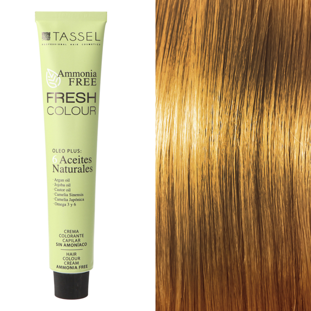 Tinte para cabello Tassel Fresh Colour sin amoníaco nº9.3, color rubio muy claro dorado. Tubo de 100 ml Tinte para cabello Tassel Fresh Colour sin amoníaco nº9.3, color rubio muy claro dorado. Tubo de 100 ml