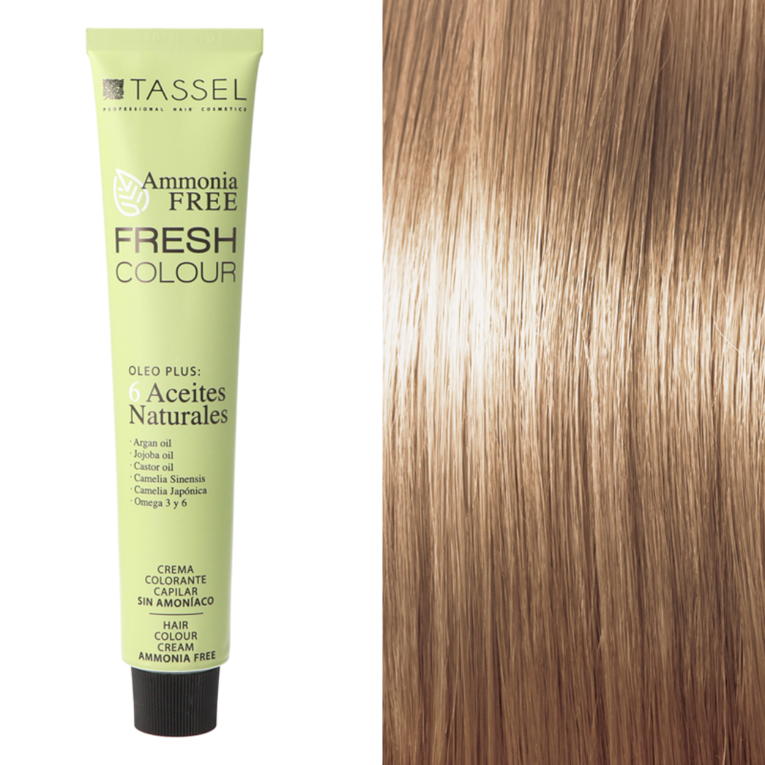 Tinte para cabello Tassel Fresh Colour sin amoníaco nº9.32, color rubio muy claro beige. Tubo de 100 ml Tinte para cabello Tassel Fresh Colour sin amoníaco nº9.32, color rubio muy claro beige. Tubo de 100 ml