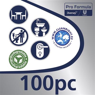 Toallitas multiusos biodegradables Cif Pro Formula